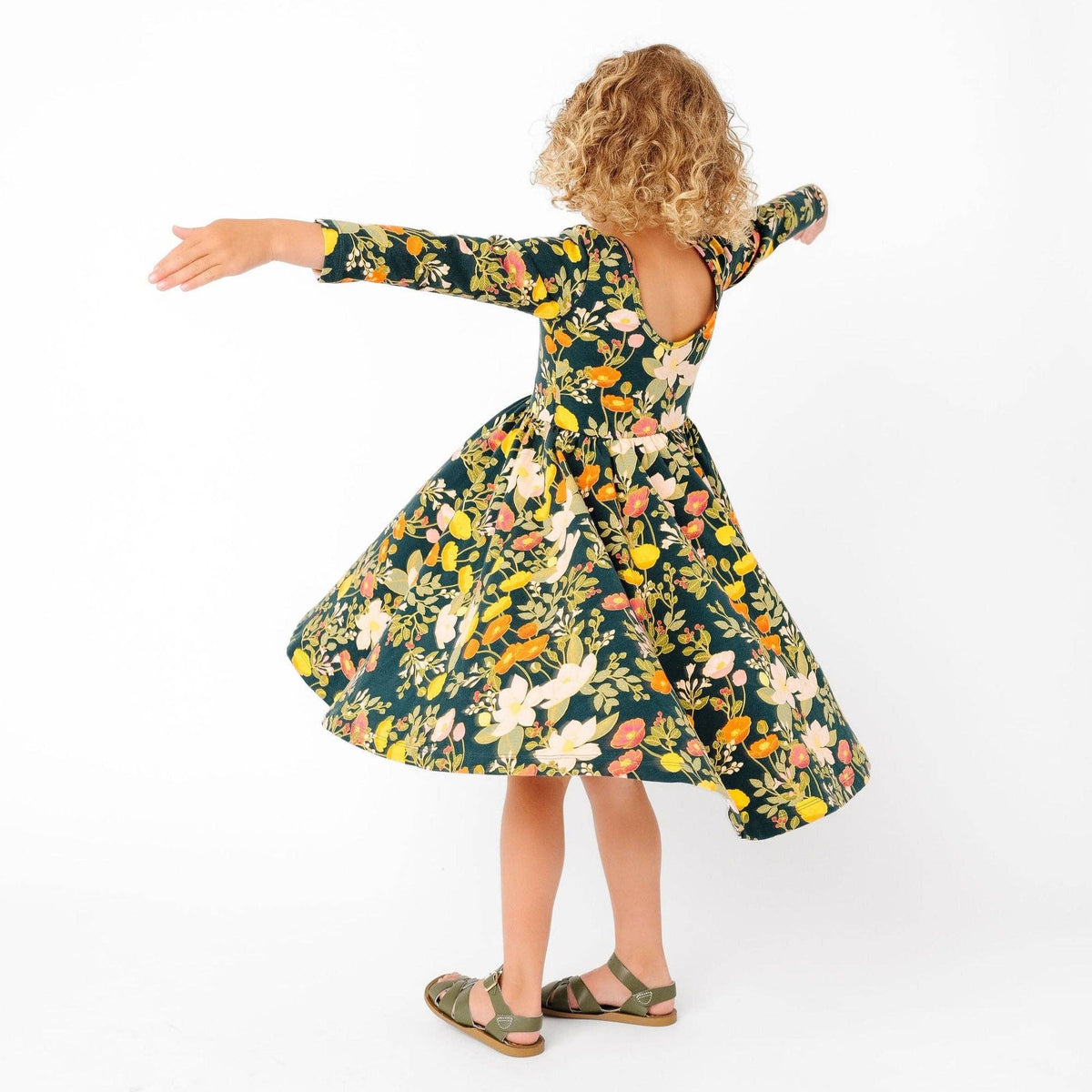 Midnight Botany Ballet Dress