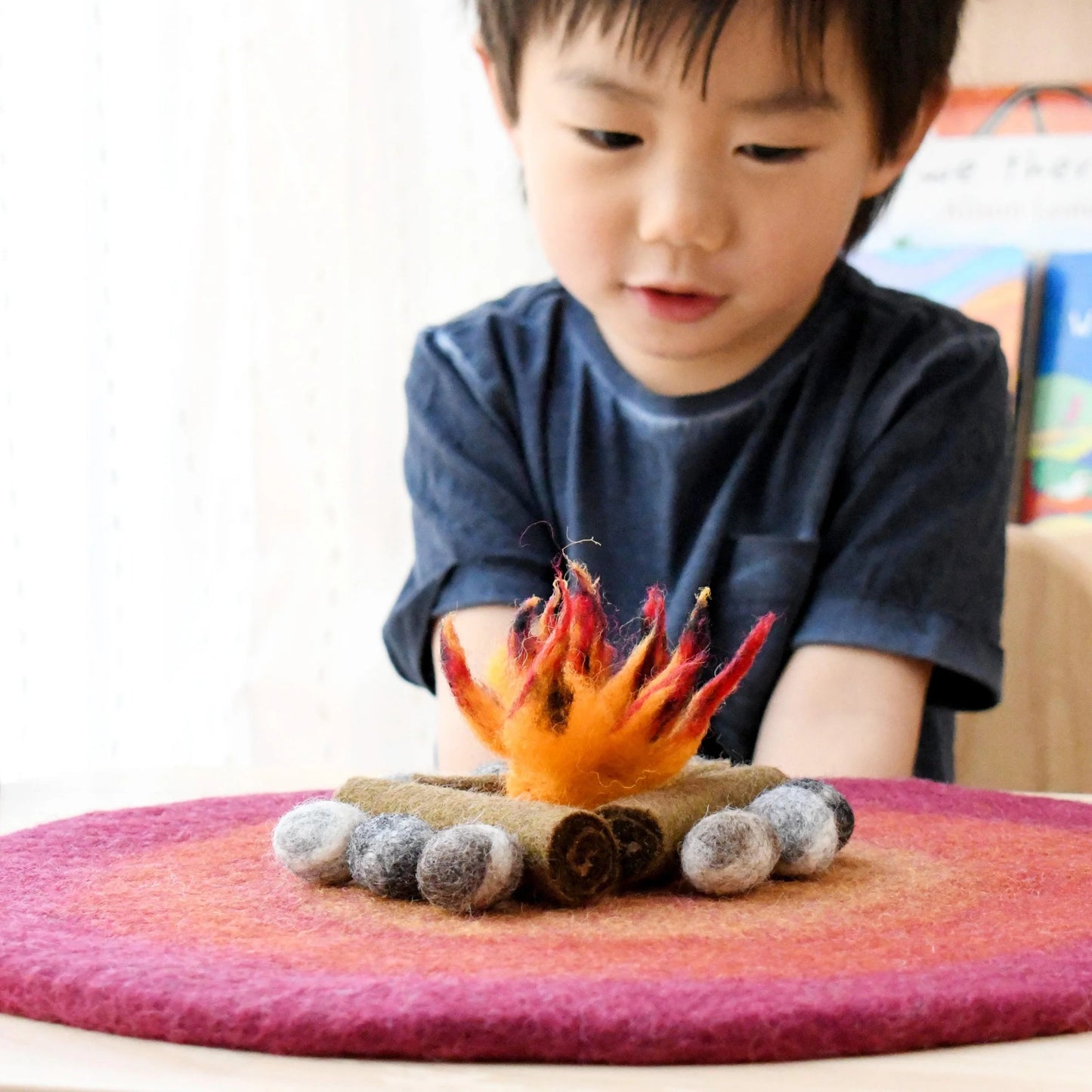 Felt Campfire Play Mat
