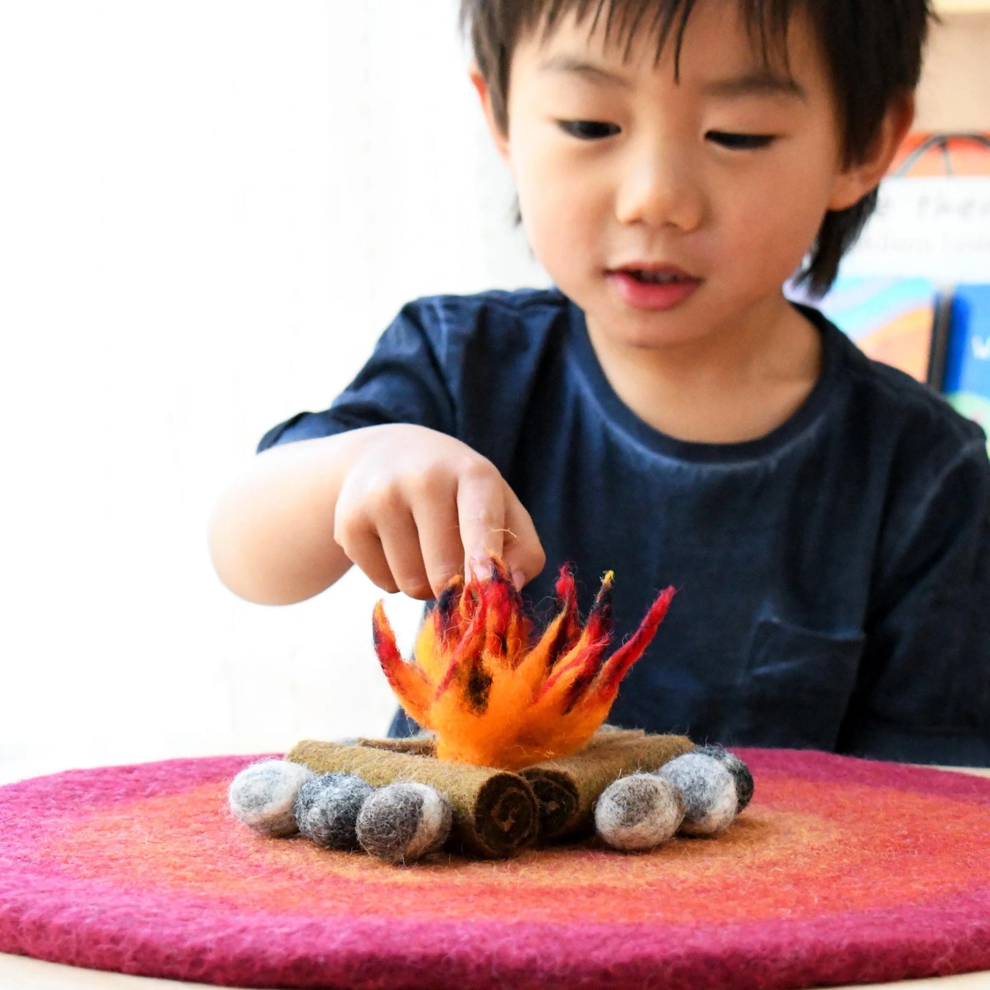 Felt Campfire Play Mat