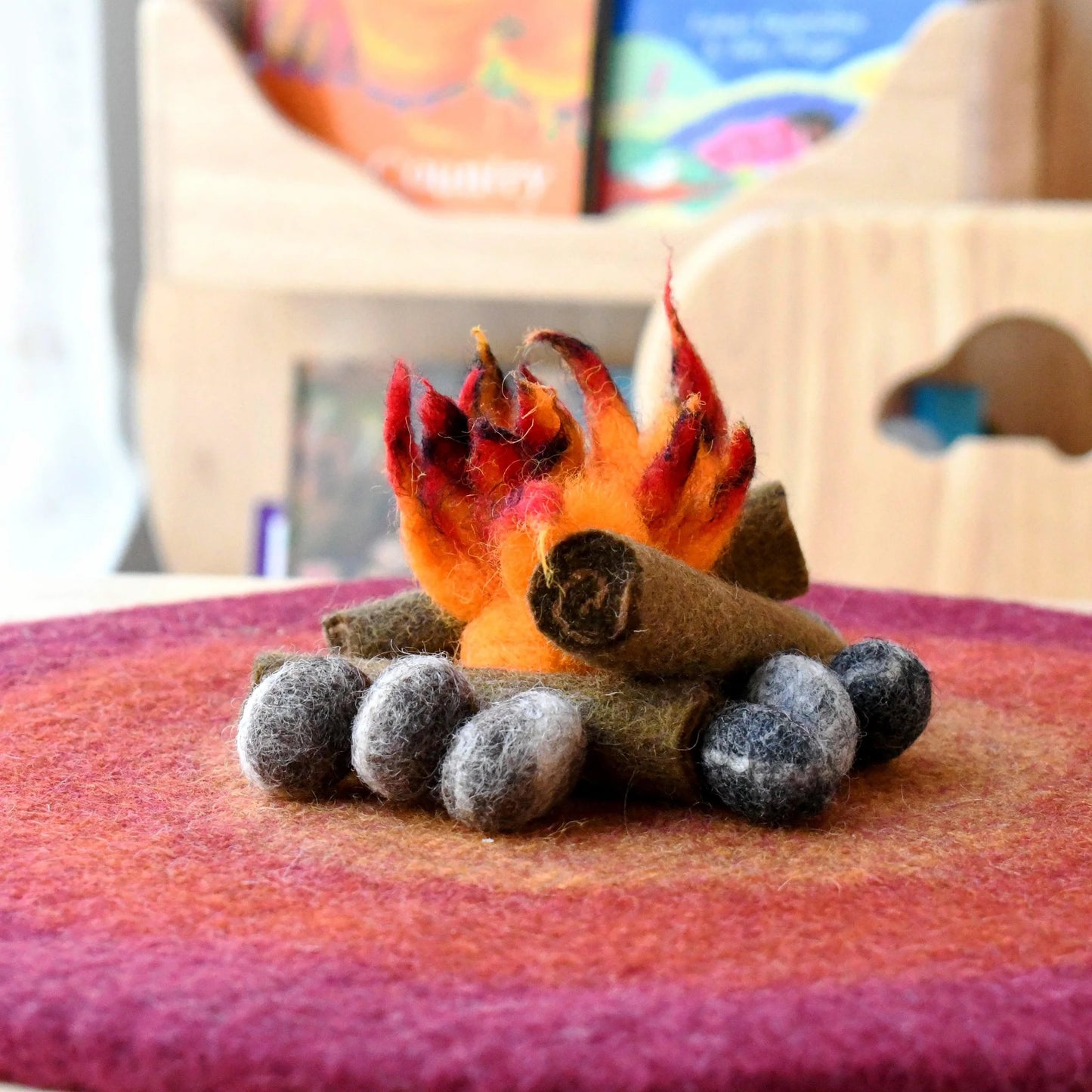 Felt Campfire Play Mat