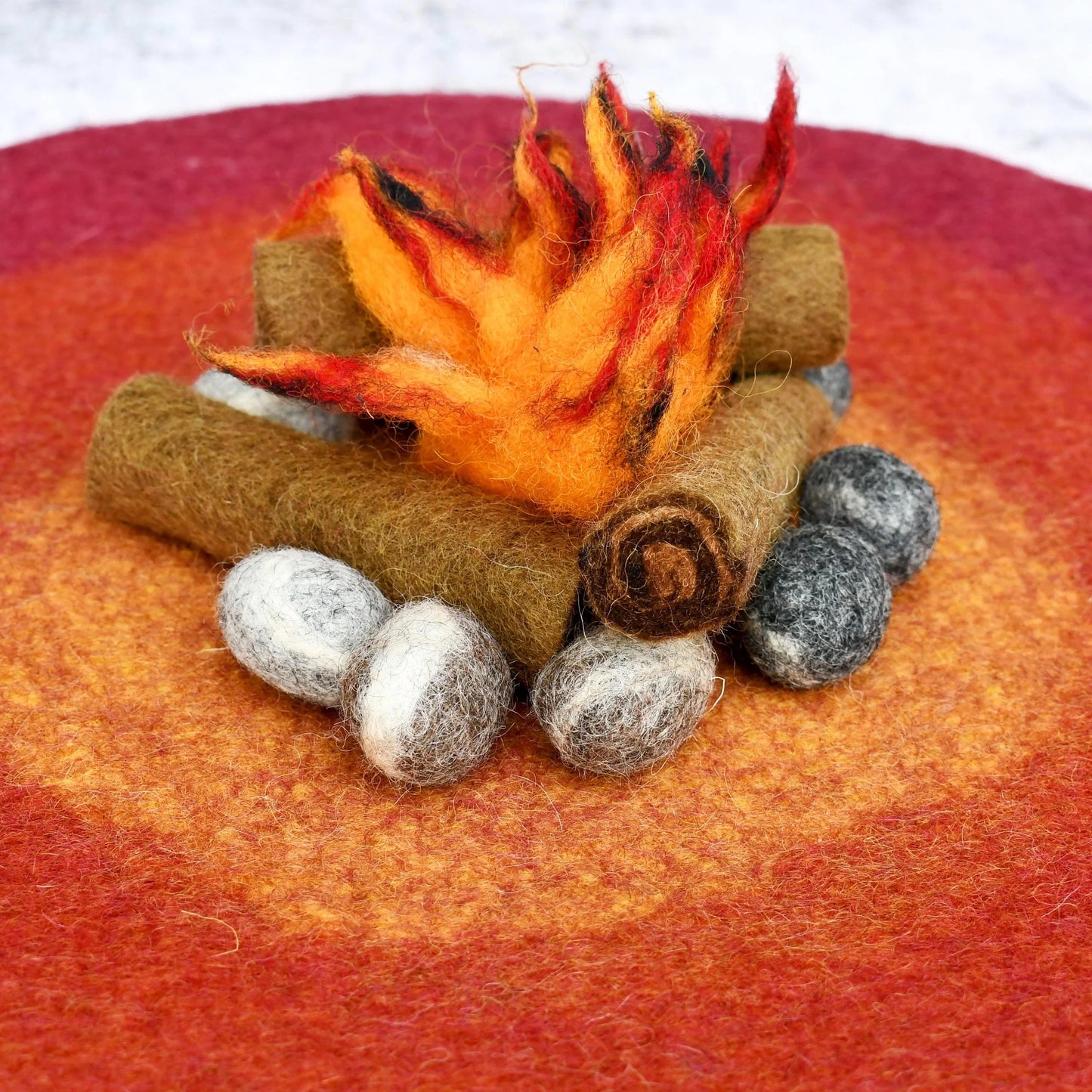 Felt Campfire Play Mat