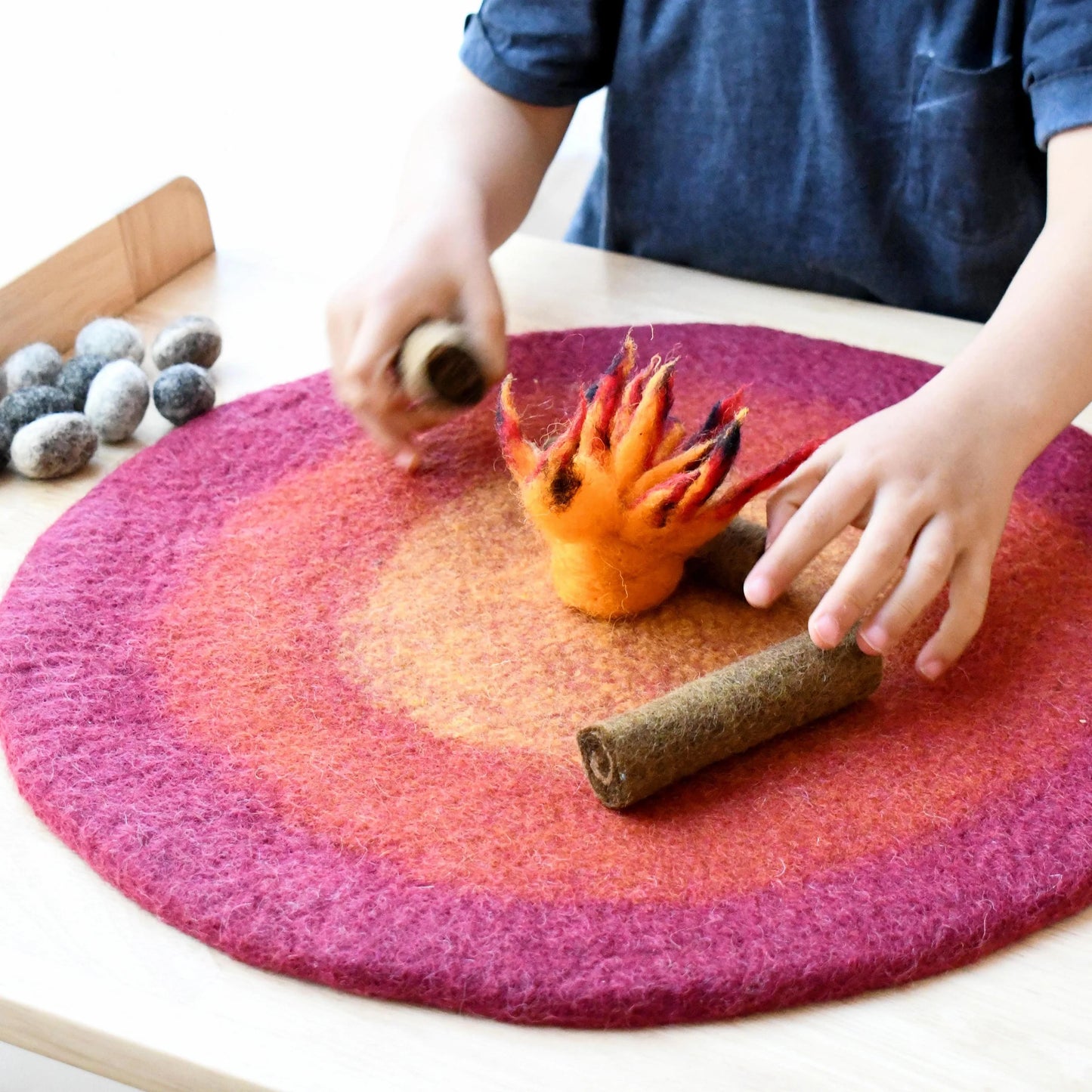 Felt Campfire Play Mat