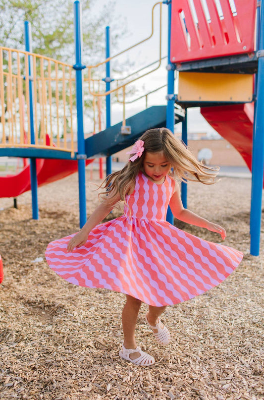Pocket Twirl Tank Dress