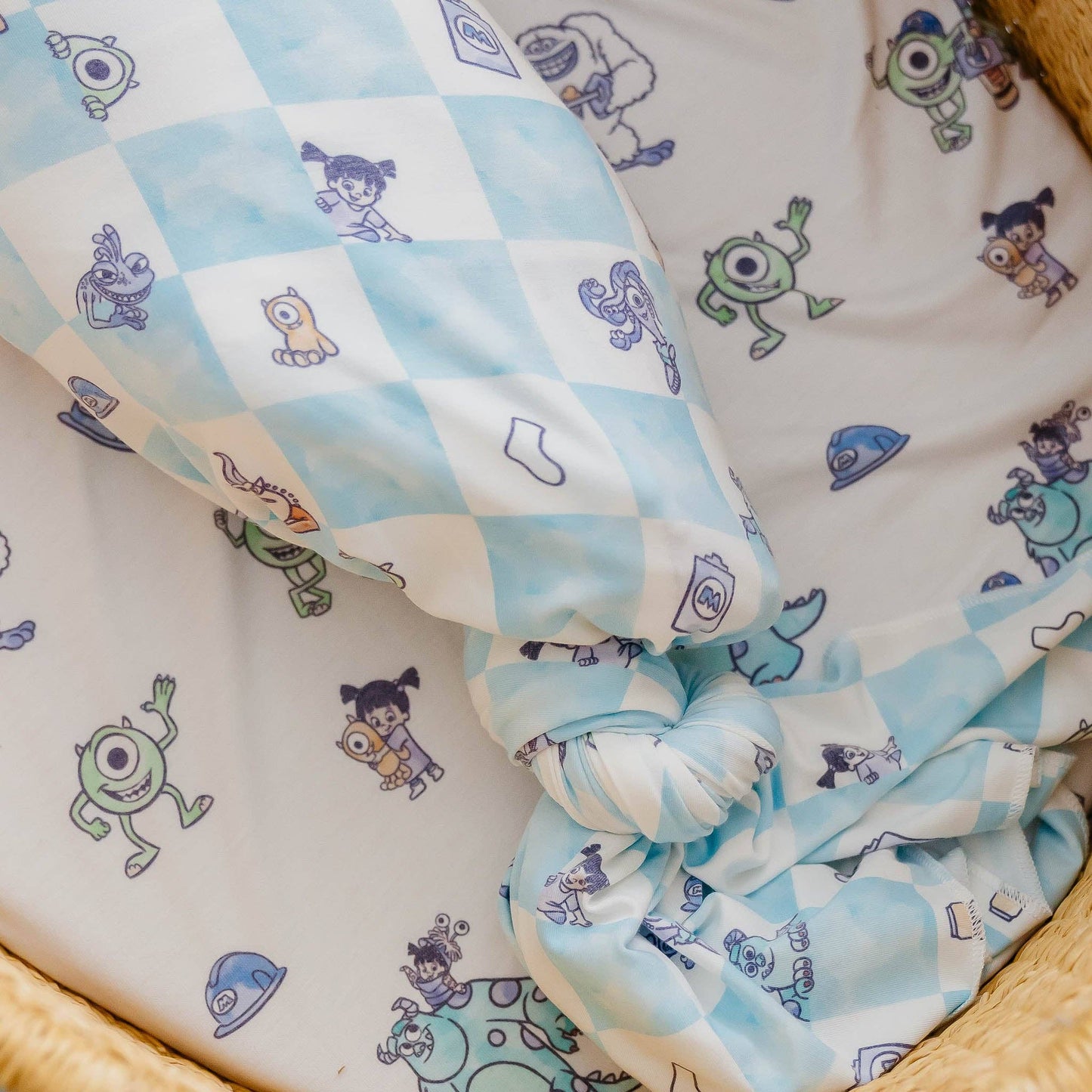 Monsters, Inc. Medley Knit Swaddle Blanket