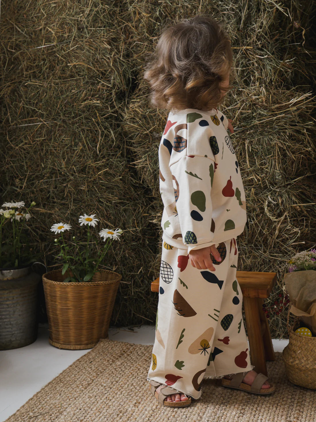 Farmers Market Wide Leg Pants