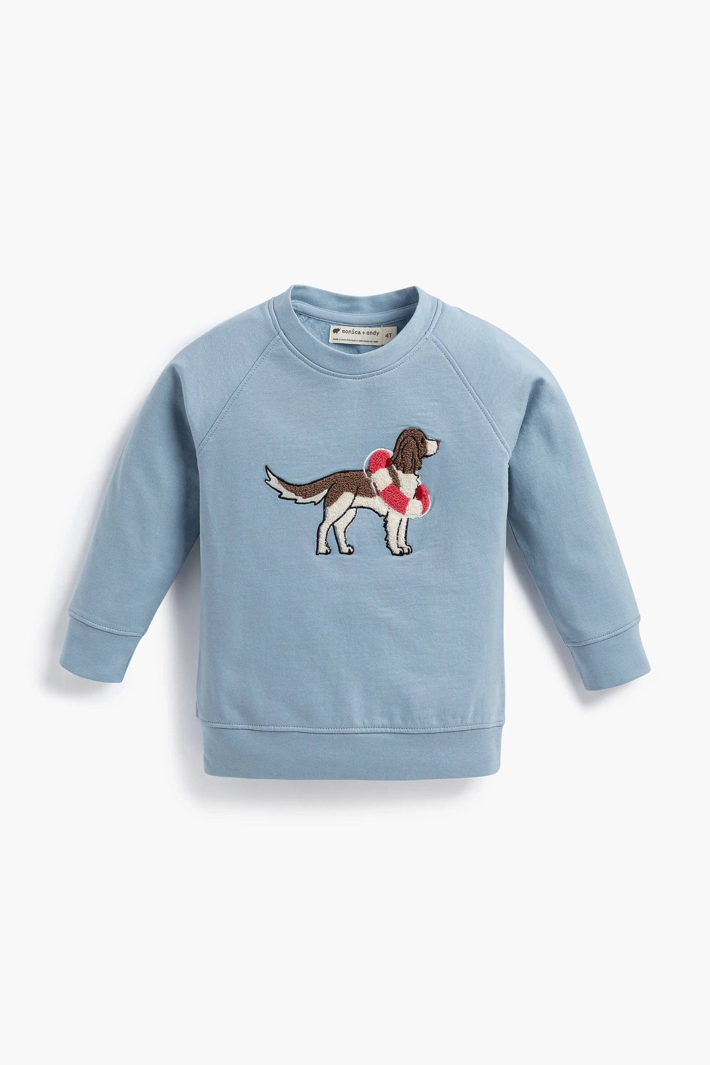 Nantucket Pups Embroidered Sweatshirt