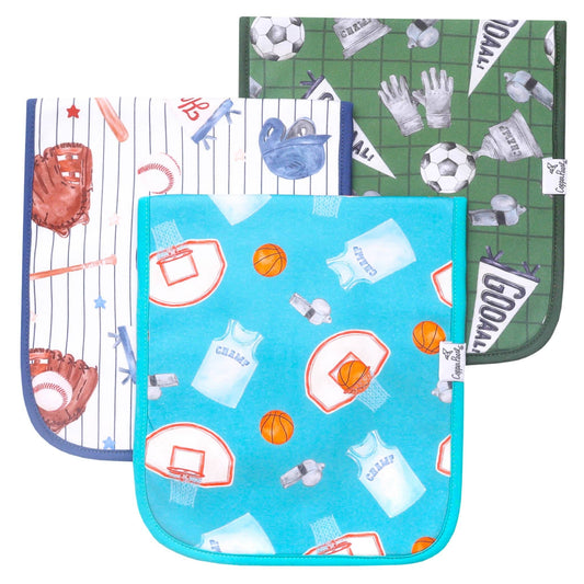 All Star Burp Cloth Set