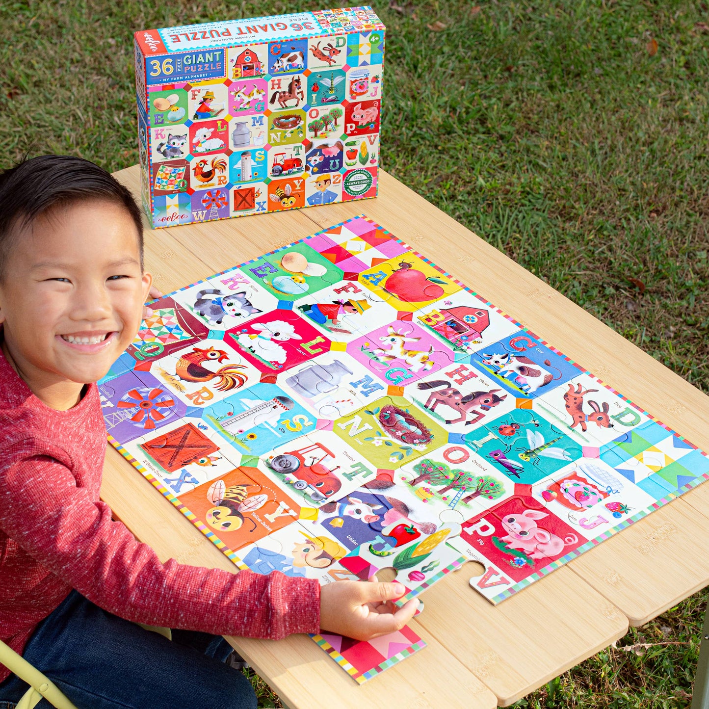 My Farm Alphabet 36 Pc Giant Puzzle