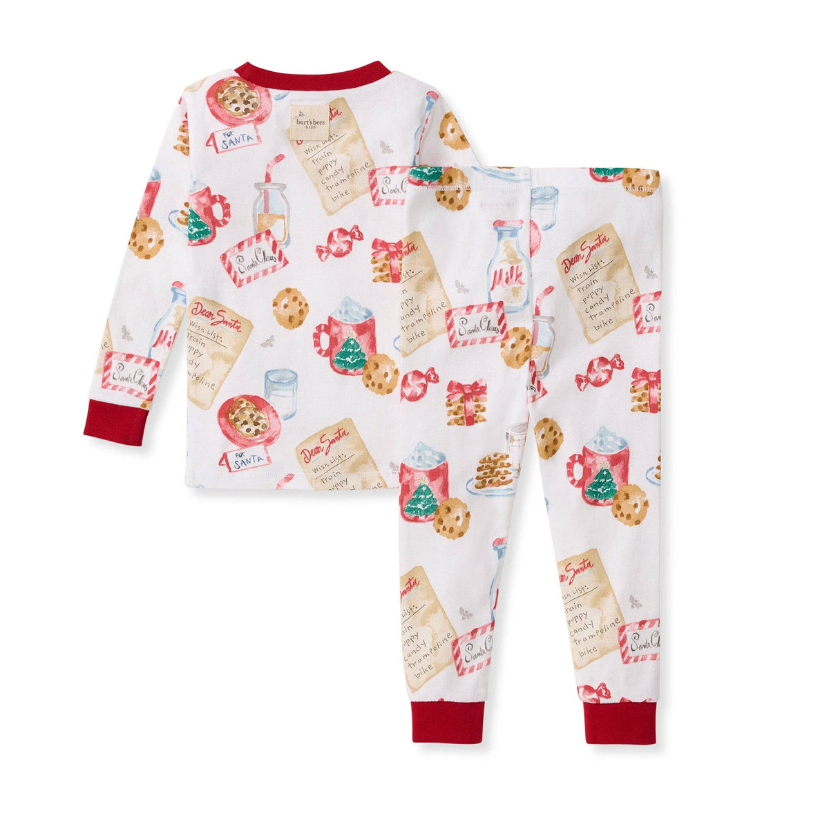 Cookies For Santa Organic Cotton 2-Pc Pajamas