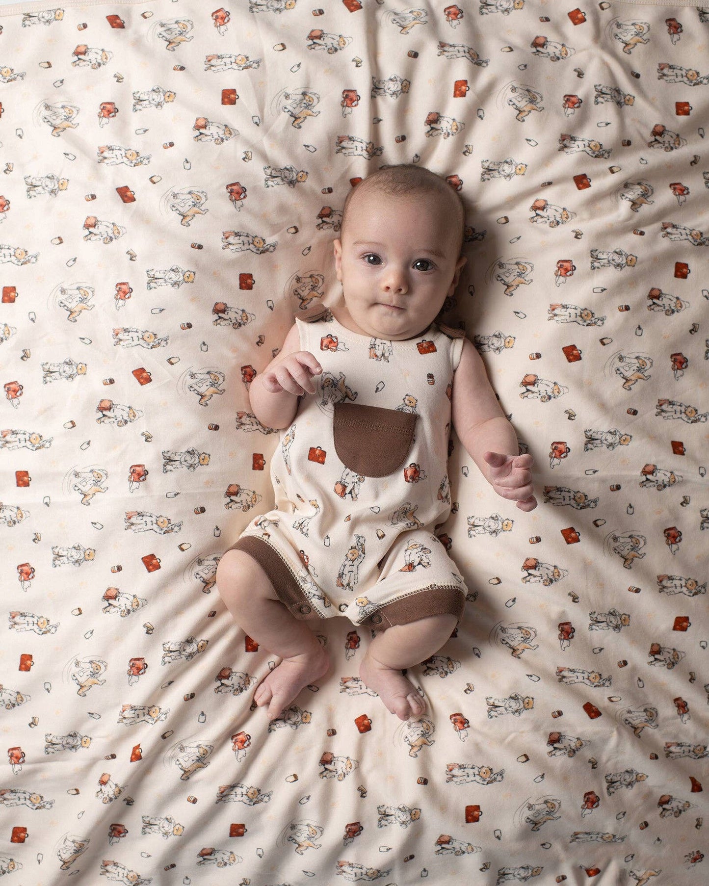 Adventure Paddington™ | Organic Sleeveless Romper