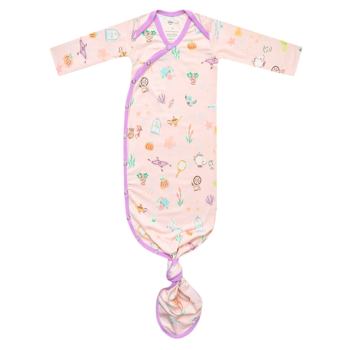 Enchanted Friends NB Knotted Gown