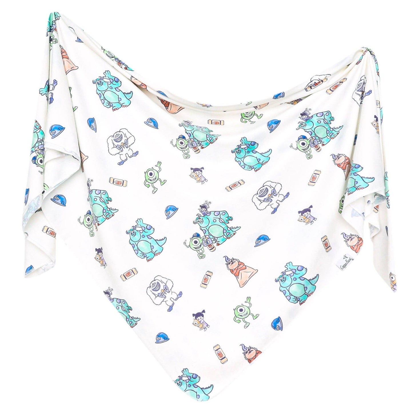 Monsters, Inc. Friends Knit Swaddle Blanket