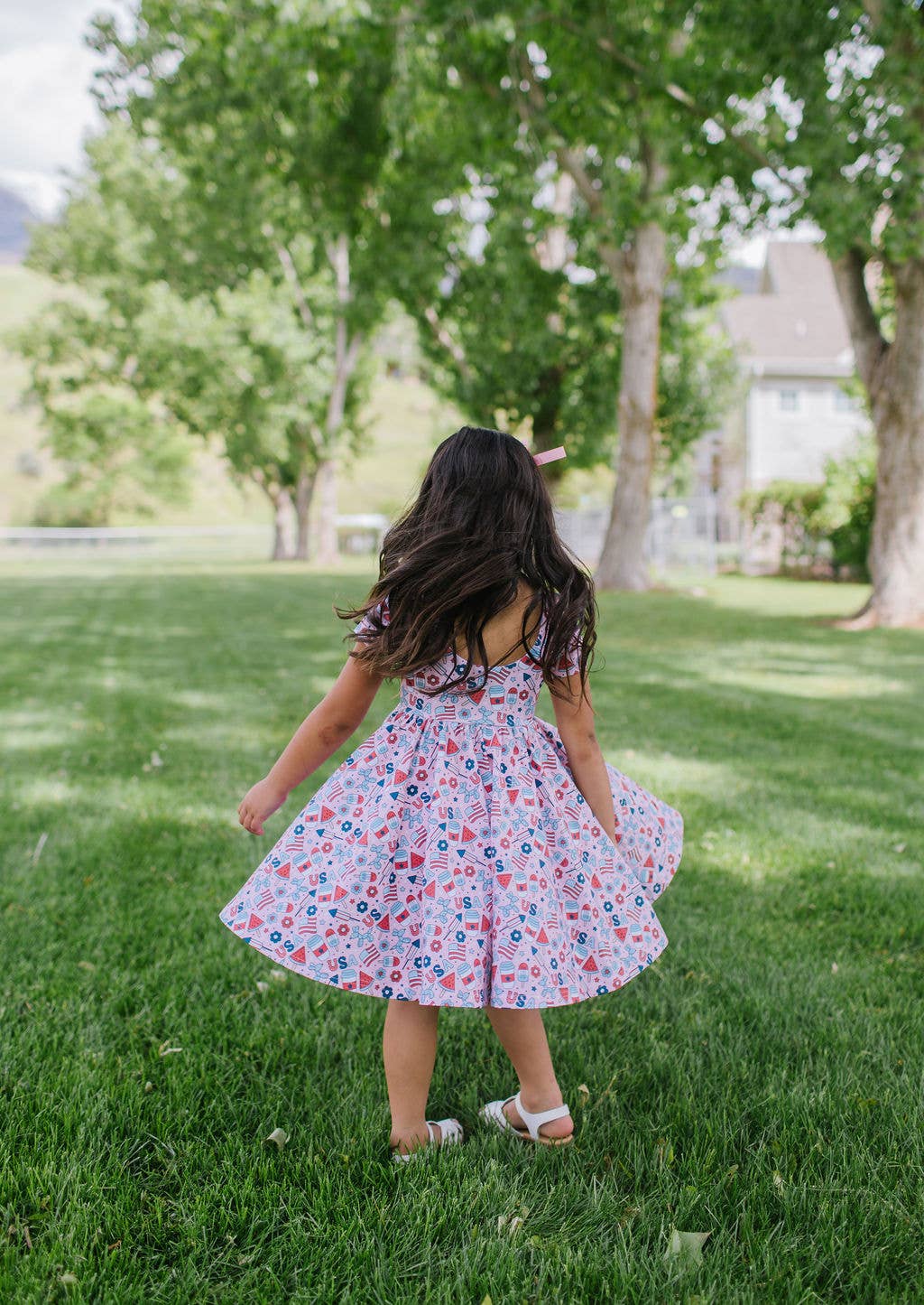 Pink Celebration Twirl Dress
