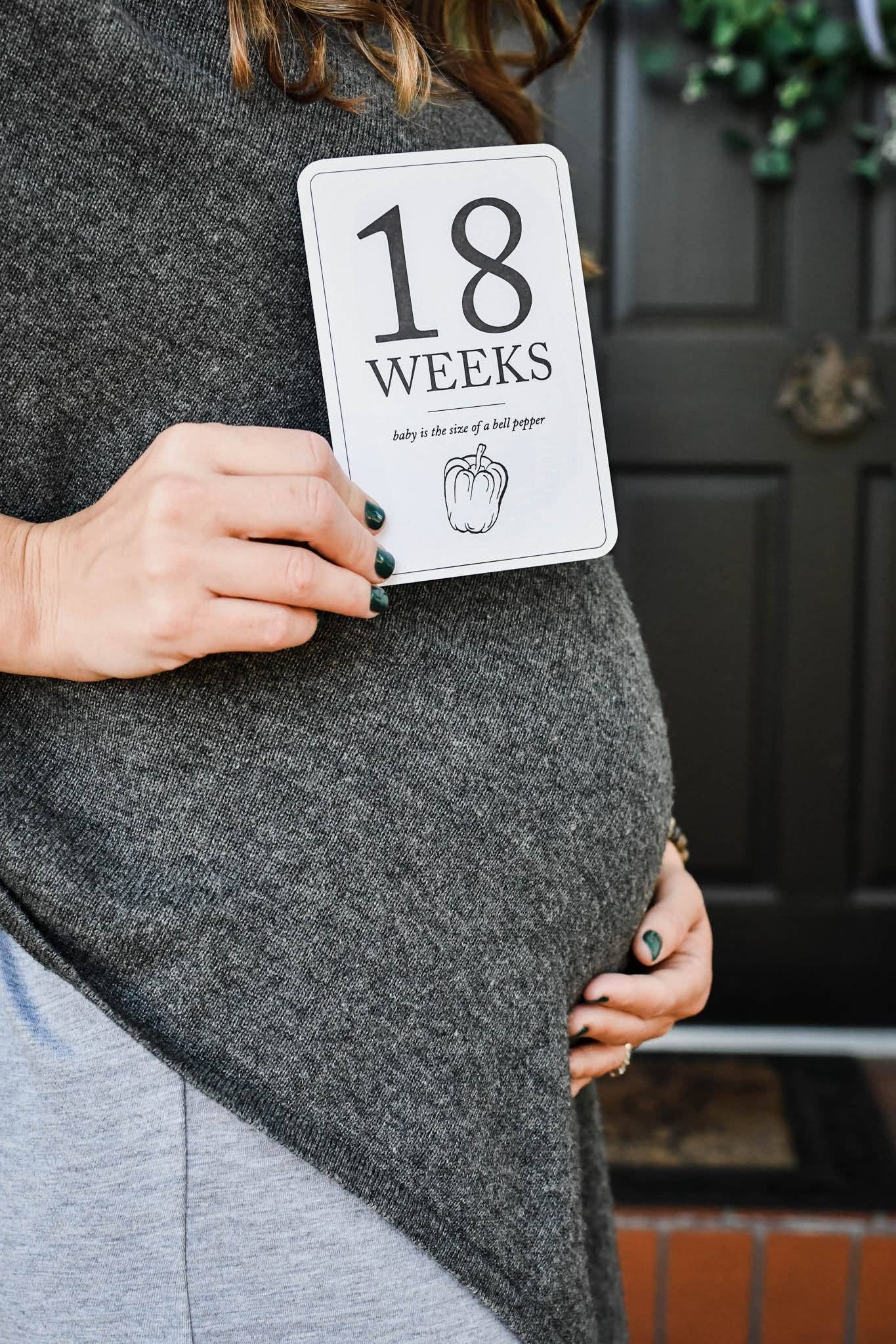 Pregnancy Milestone Cards