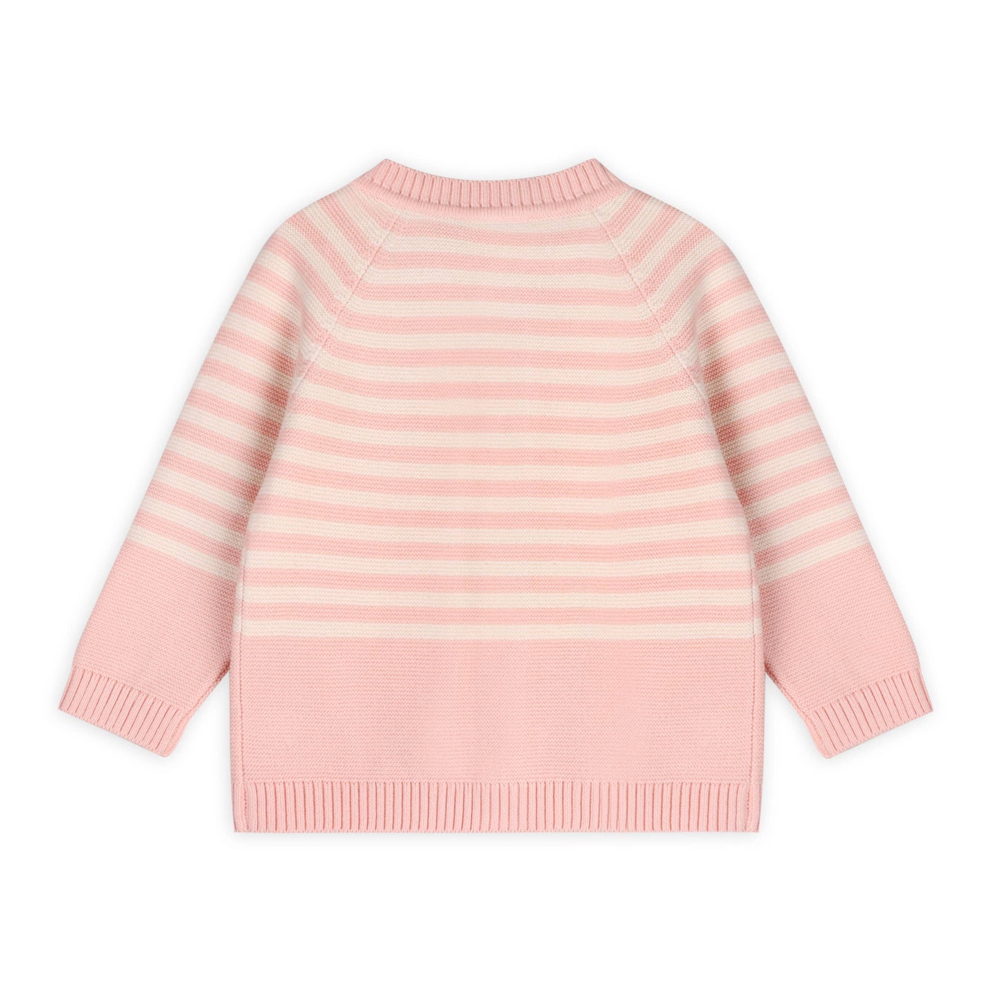 Stripe Sailboats Knit Cardigan