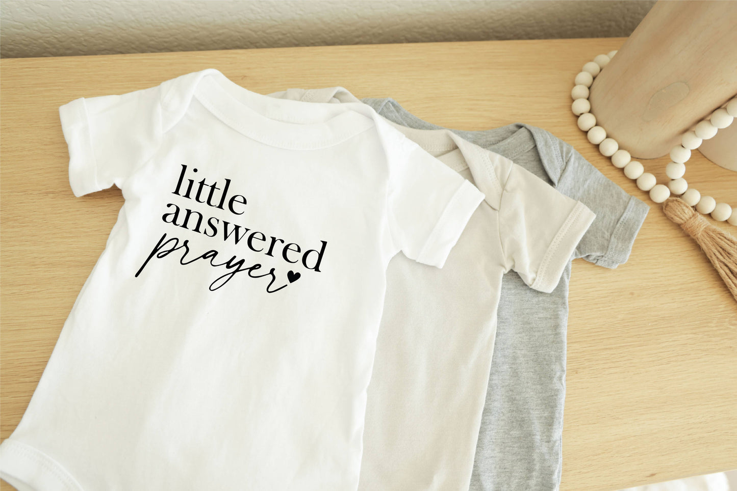 Little Answered Prayer Onesie 