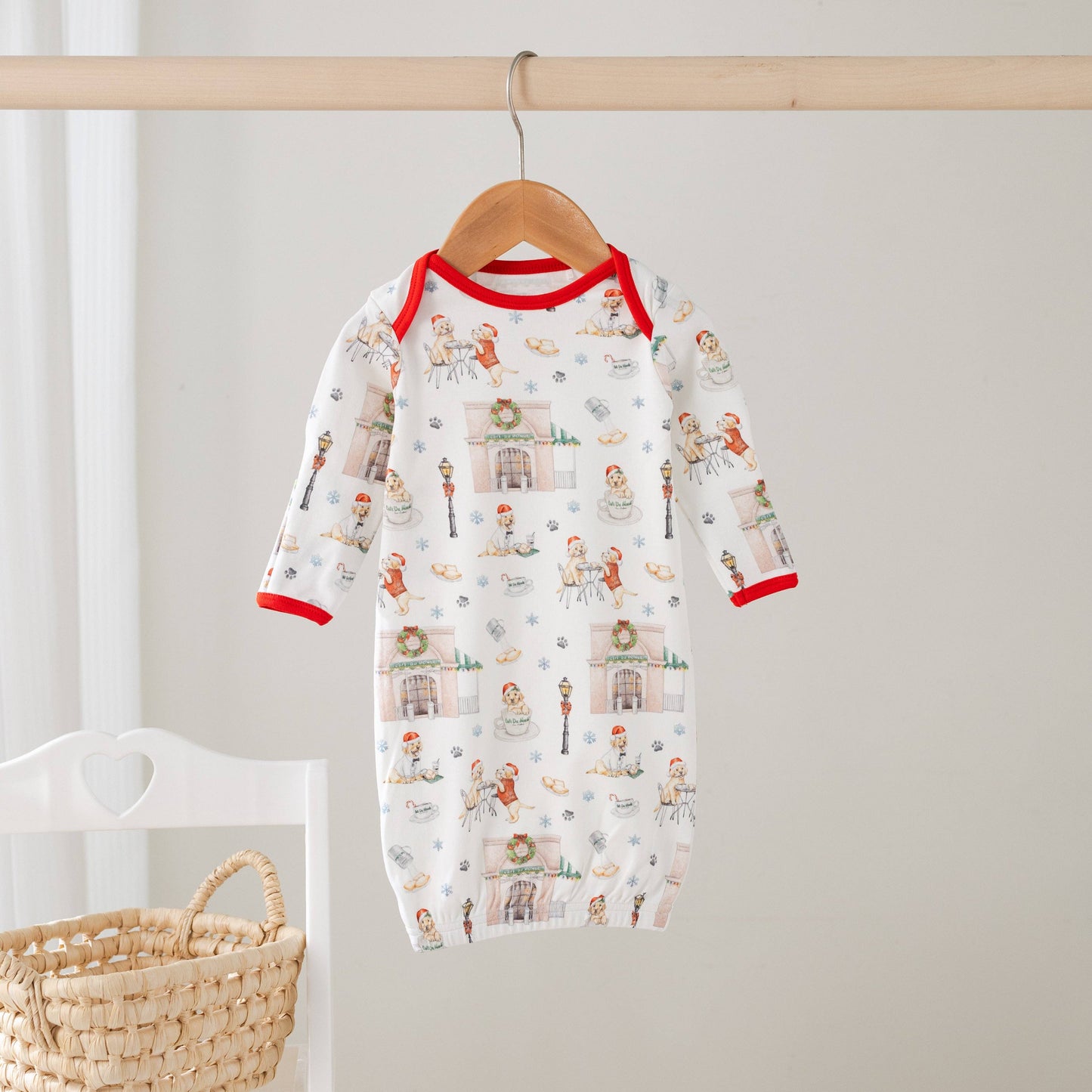 Beignet Holiday Cotton Pajama