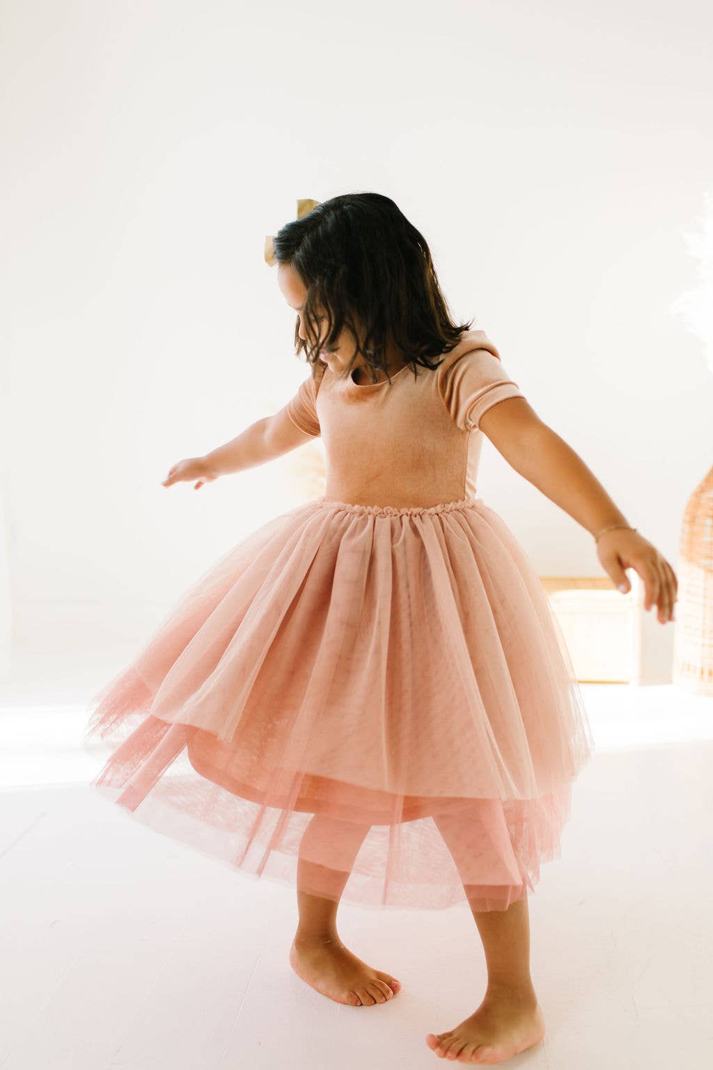 Heavenleigh Twirl Dress in Warm Vanilla