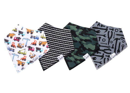 Diesel Baby Bandana Bib (4 Pack)