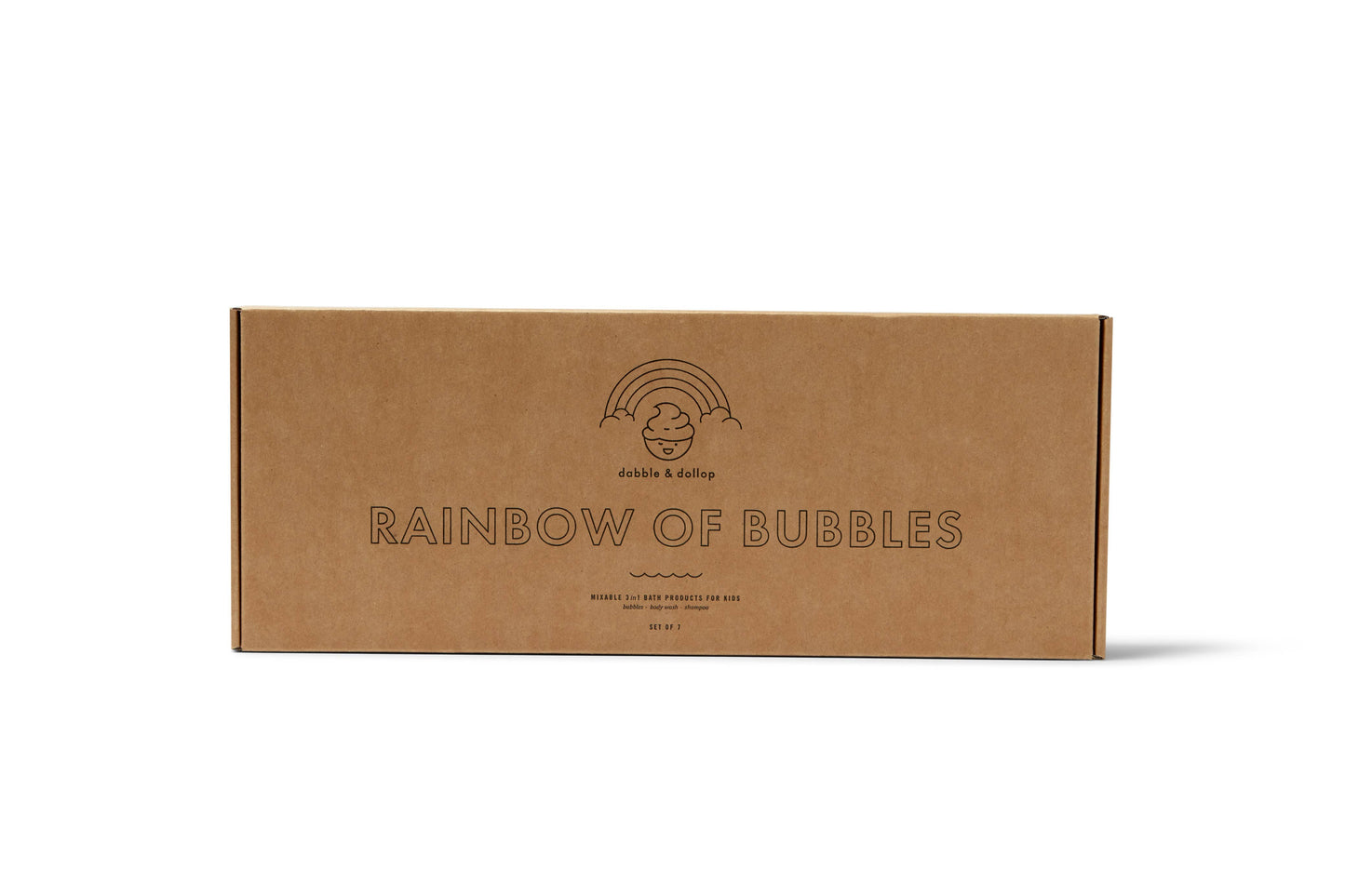 Rainbow of Bubbles Ultimate Bathtime Set