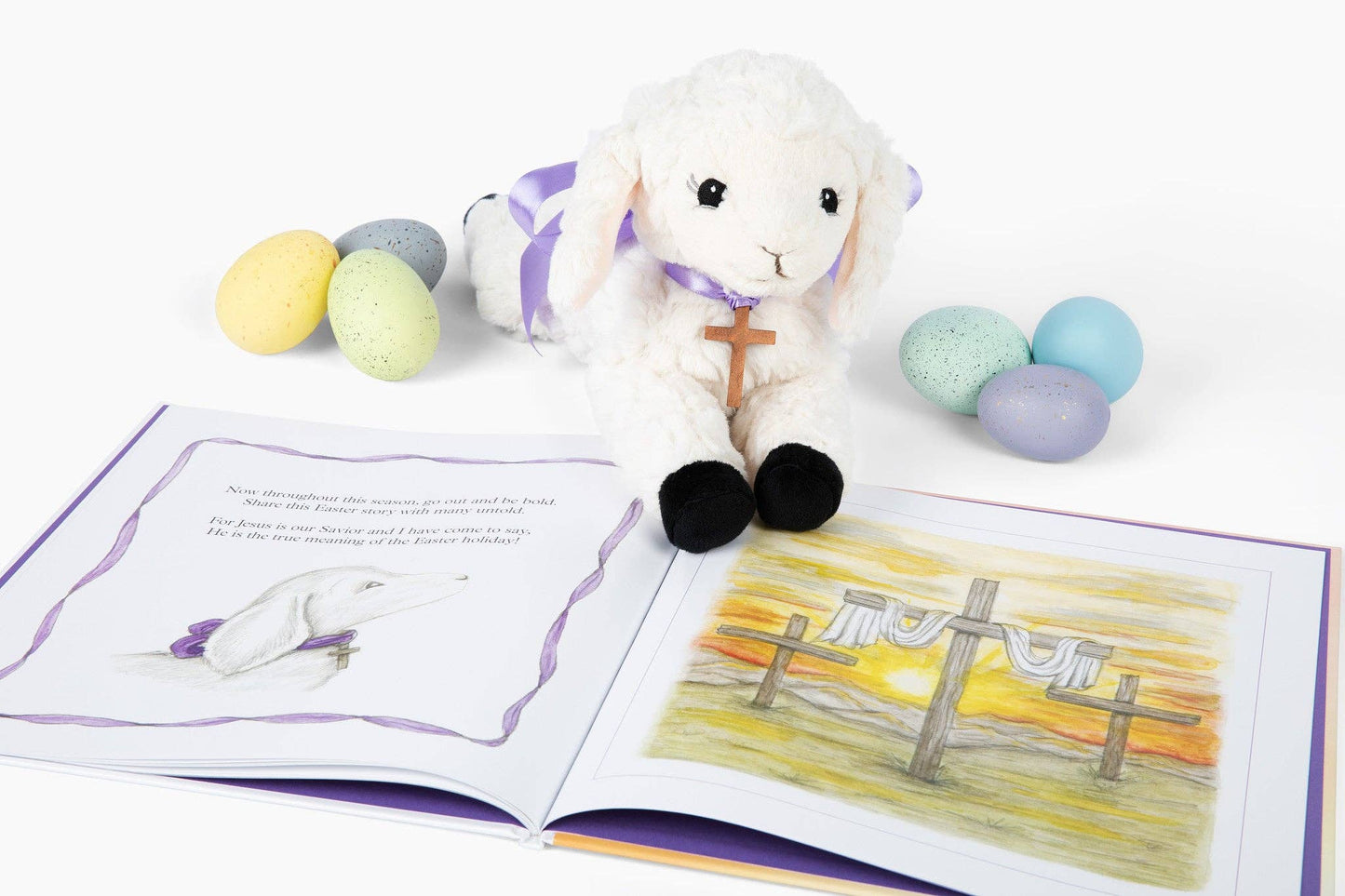 Iam The Lamb® Easter Book & Plush Gift Set
