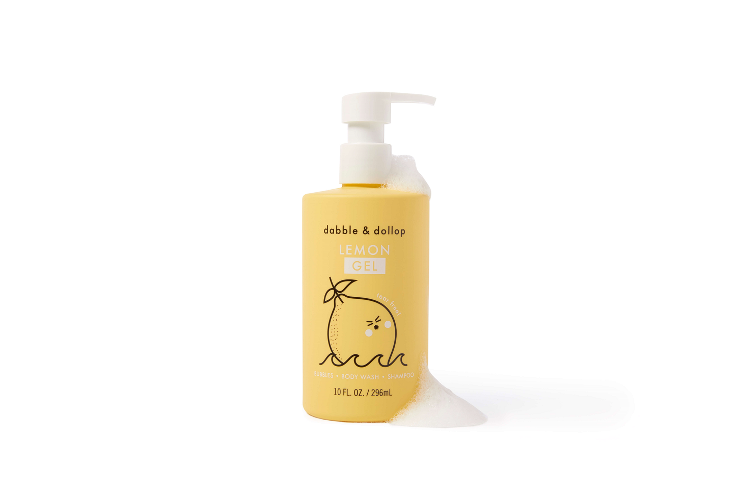 Tear-Free Shampoo, Body Wash, & Bubbles - Lemon