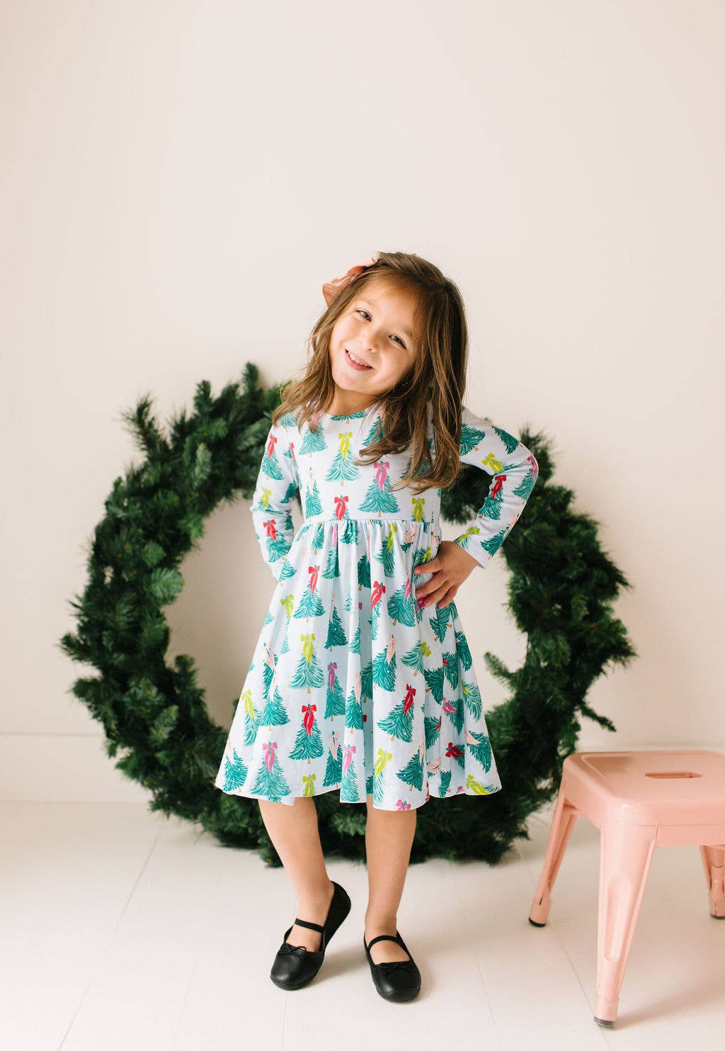 Gwendolyn Dress in Trim The Tree