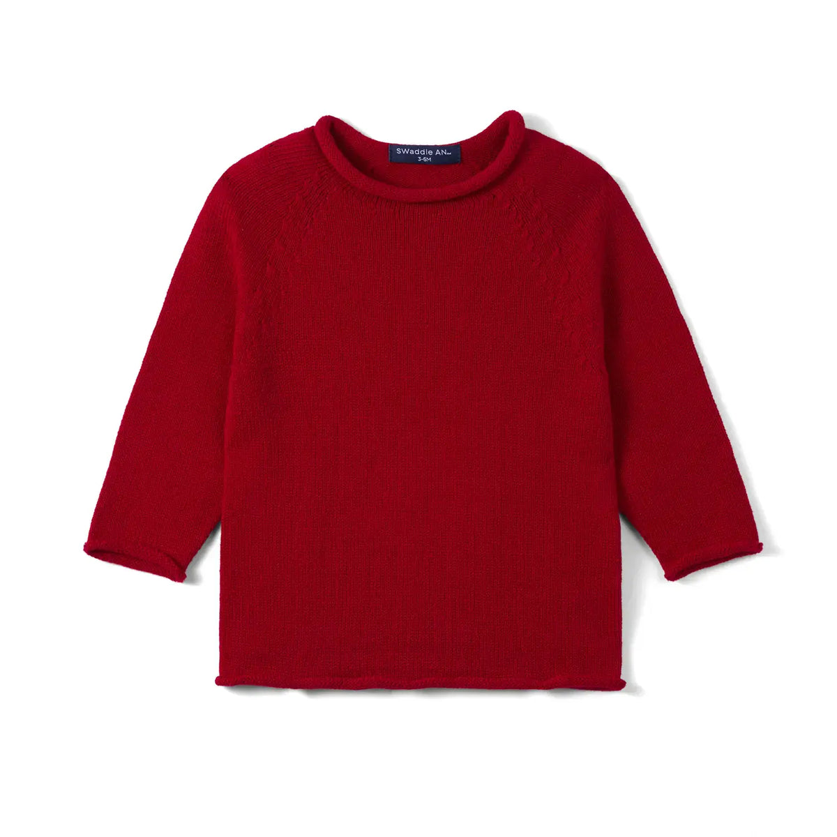 Cotton Rollneck Sweater In Various Colors