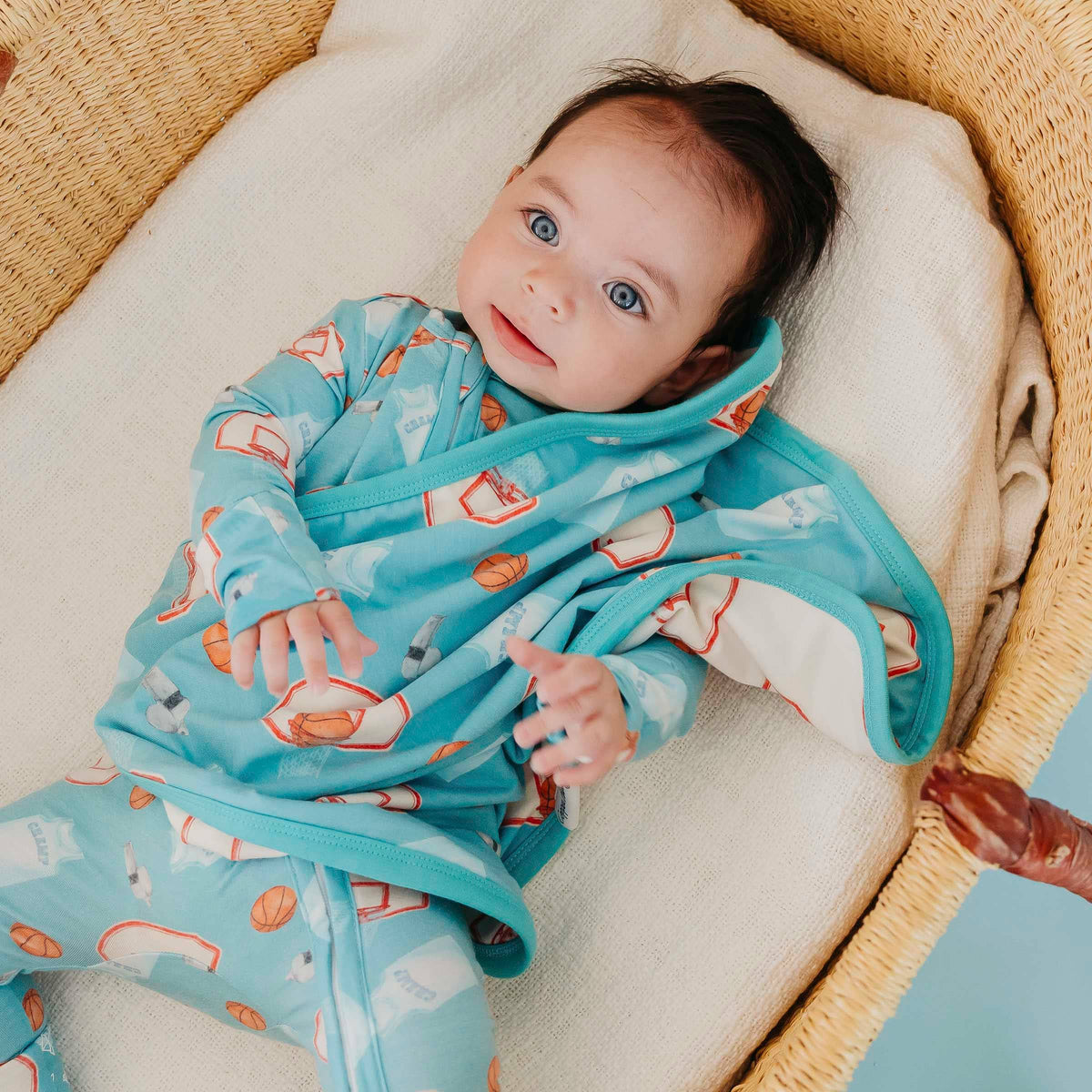 Slam Dunk 3-Layer Security Blanket Set