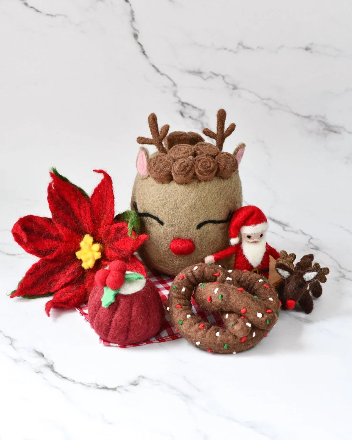 Felt Grazing Christmas Box