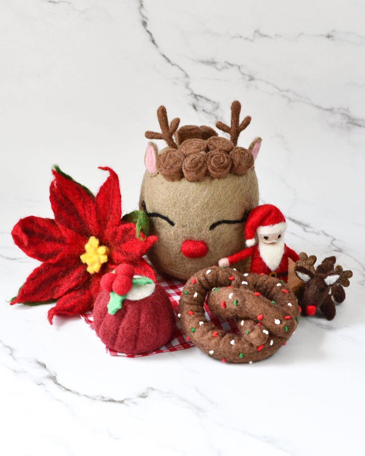 Felt Grazing Christmas Box