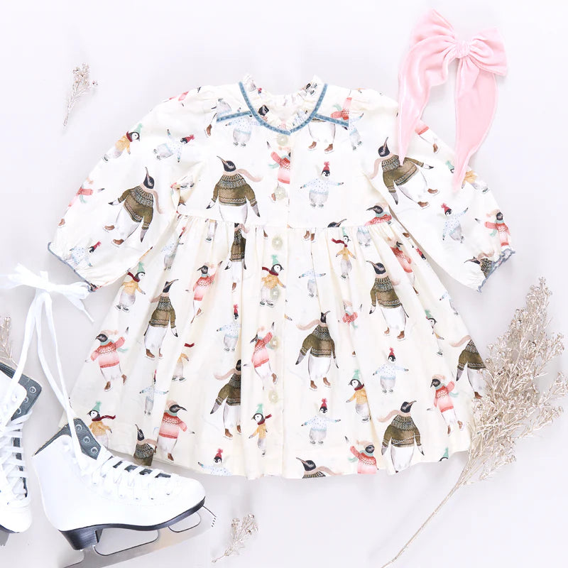 Penguins on Ice Charlie Dress