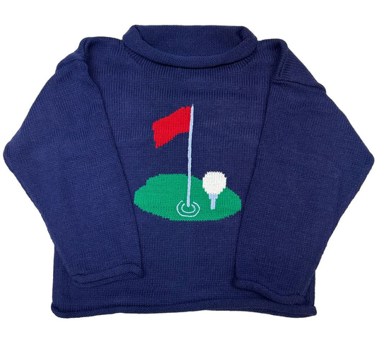 Golf Roll-Neck Sweater