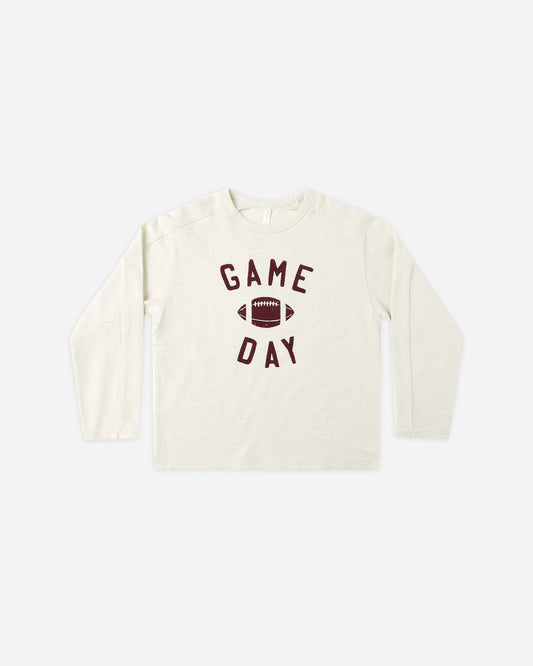 LS Paneled Game Day Tee