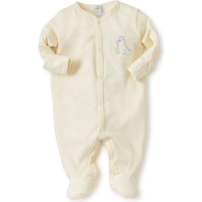 Giraffe Generations Stripe Footie