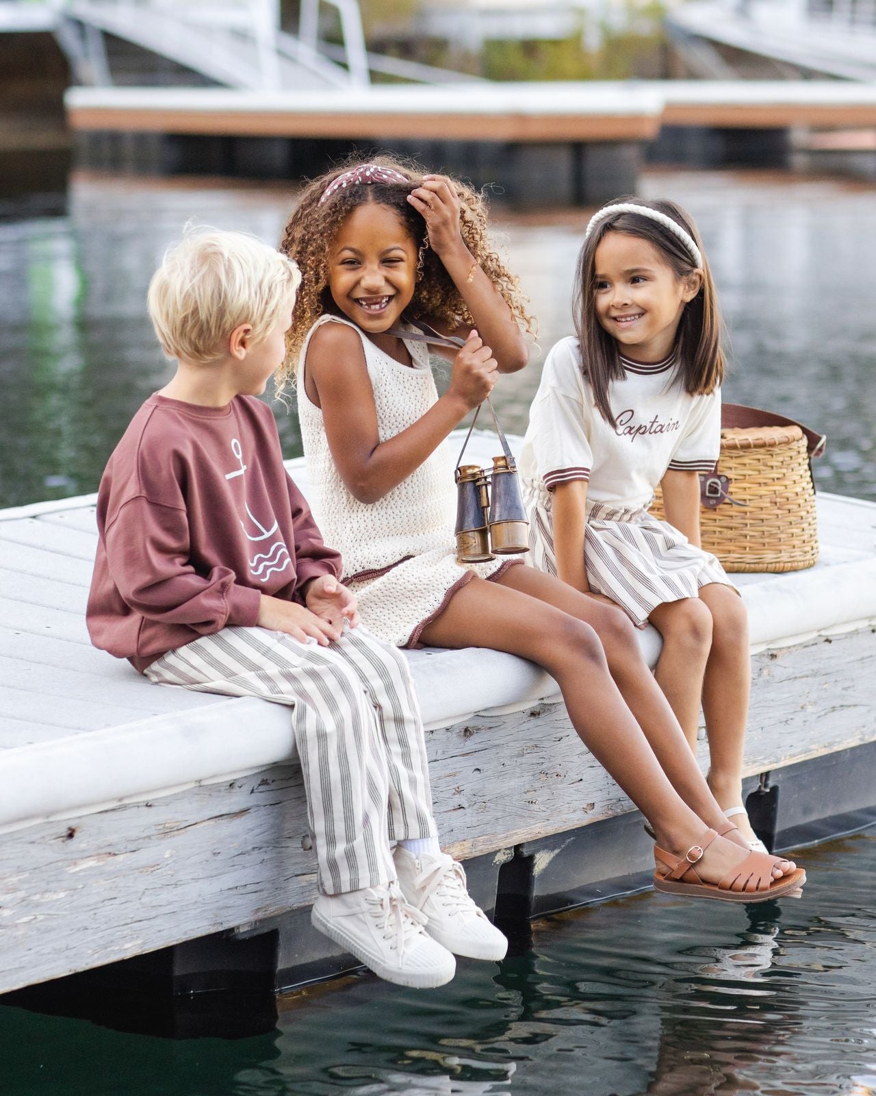 Brown Stripe Rory Pants