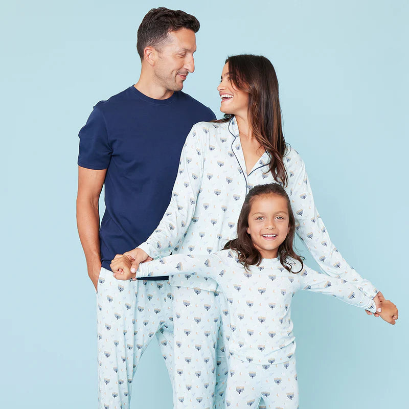 Peaceful Hannukah Bamboo PJ Set