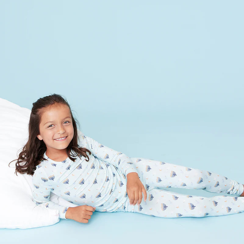 Peaceful Hannukah Bamboo PJ Set