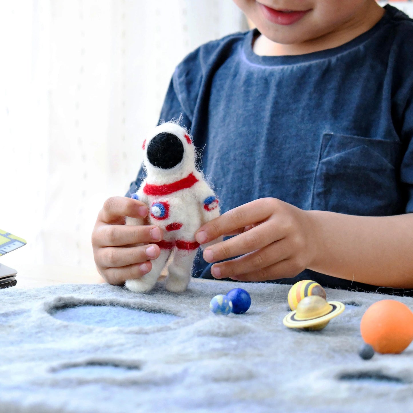 Moon Crater with Astronaut Space Playscape