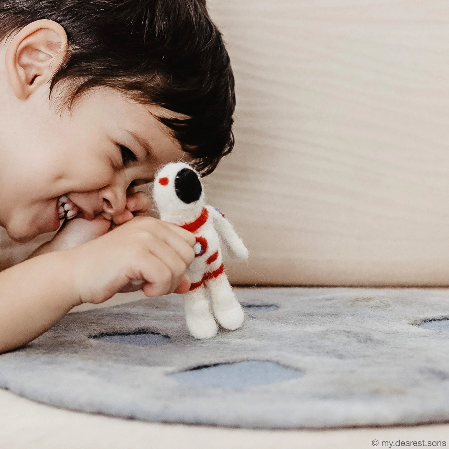 Moon Crater with Astronaut Space Playscape