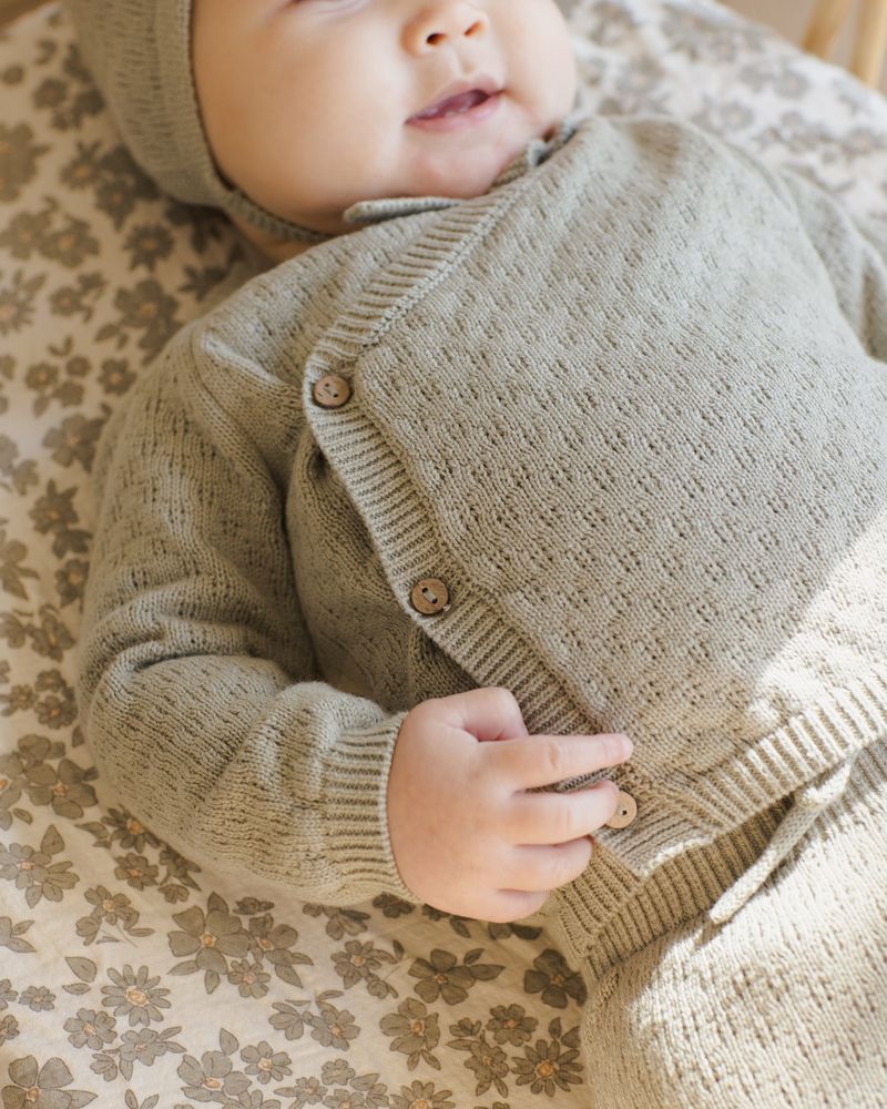 Knit Wrap Top & Pant Set