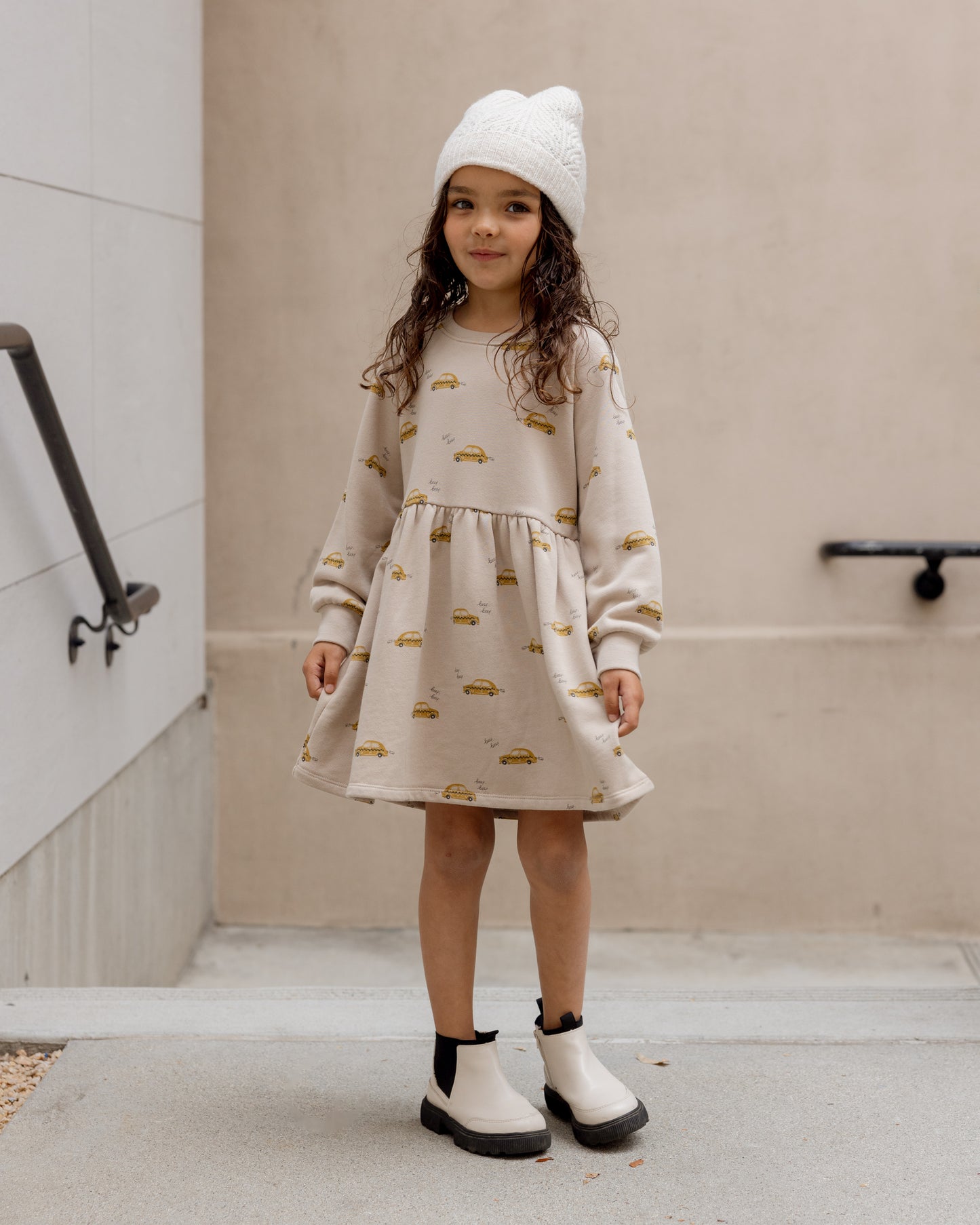 Taxi Raglan Dress