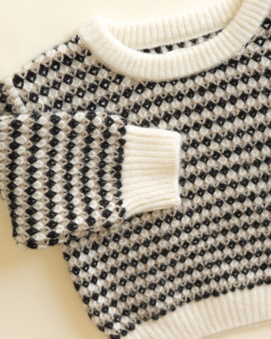 Black Speckle Shiloh Sweater