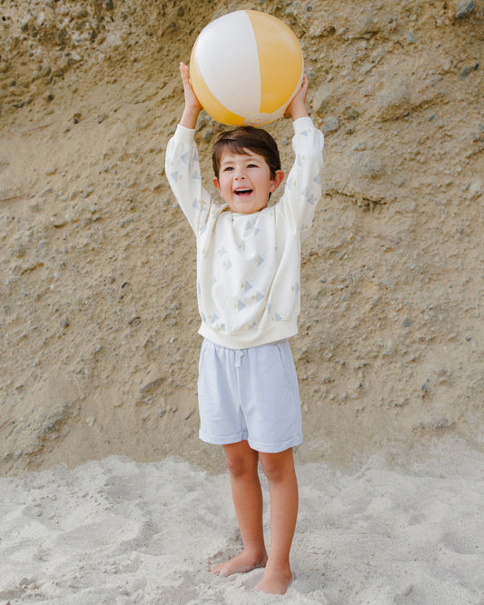 Relaxed Light Blue Shorts