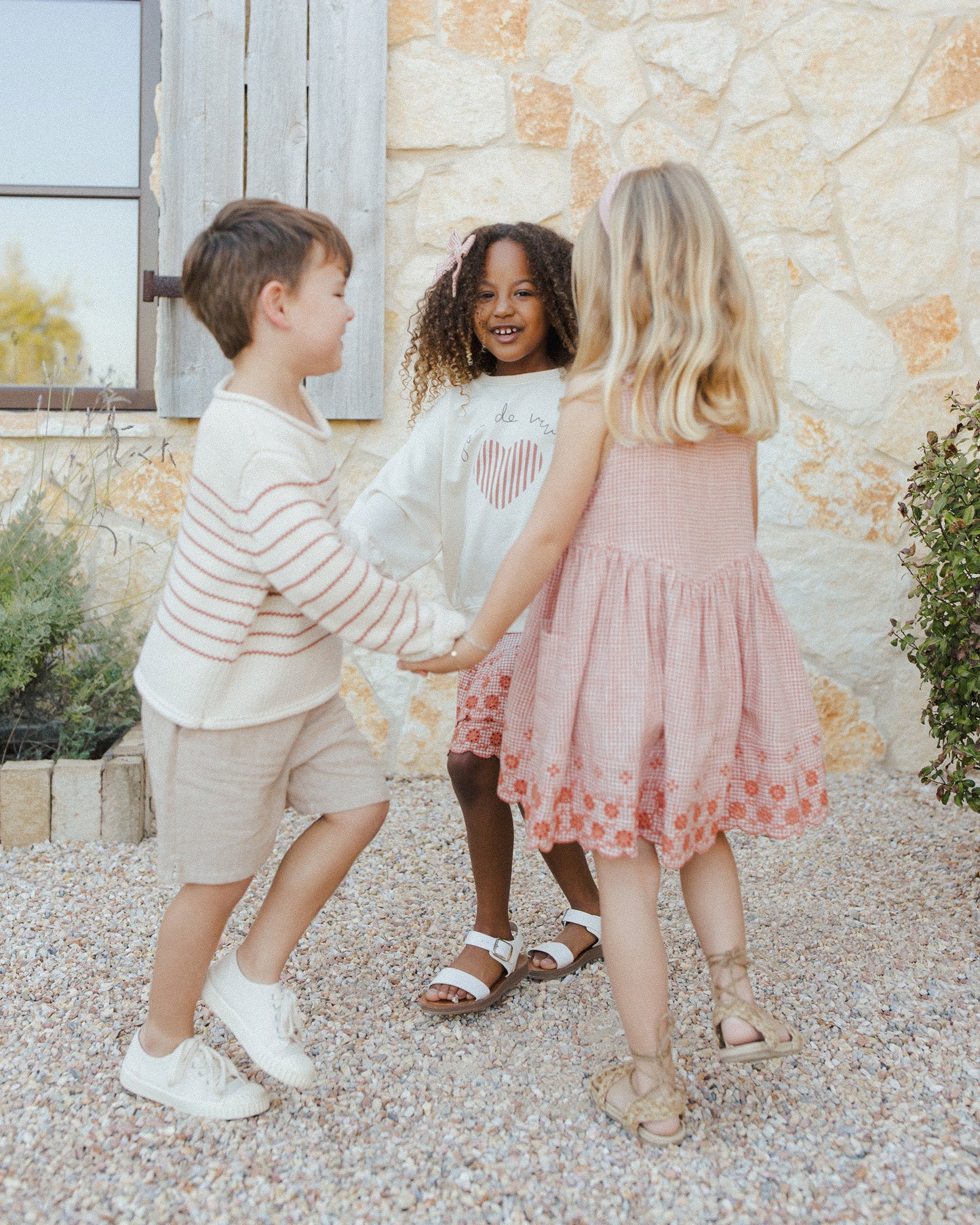 Summer Poppy Gingham Dress