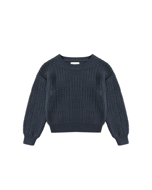 Aspen Navy Sweater