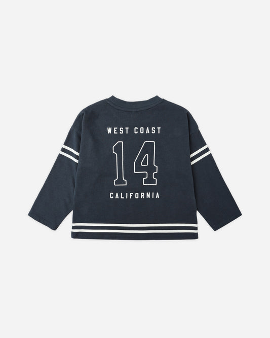 Camden LS Navy Tee