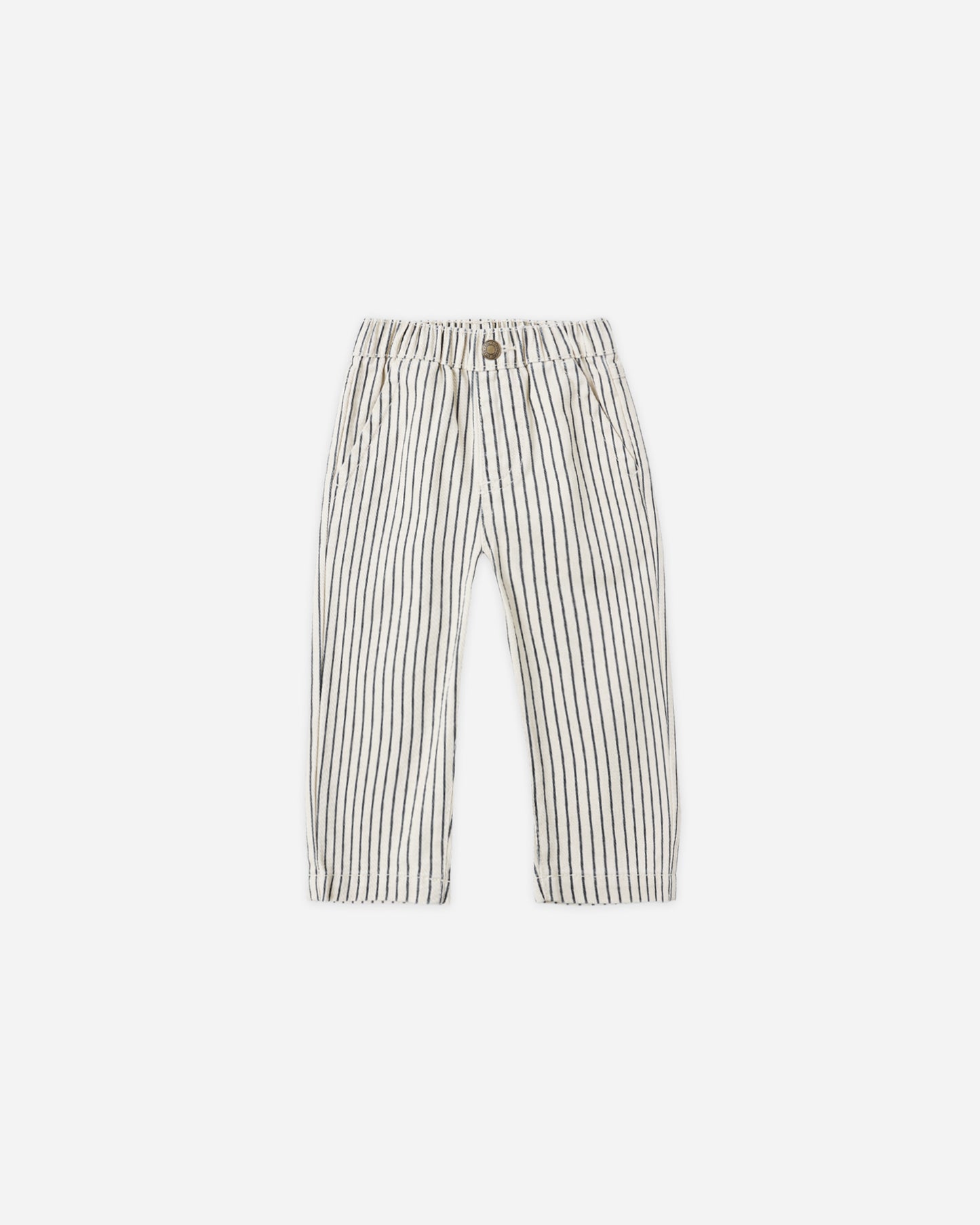 Baggy Navy Pinstripe Pants