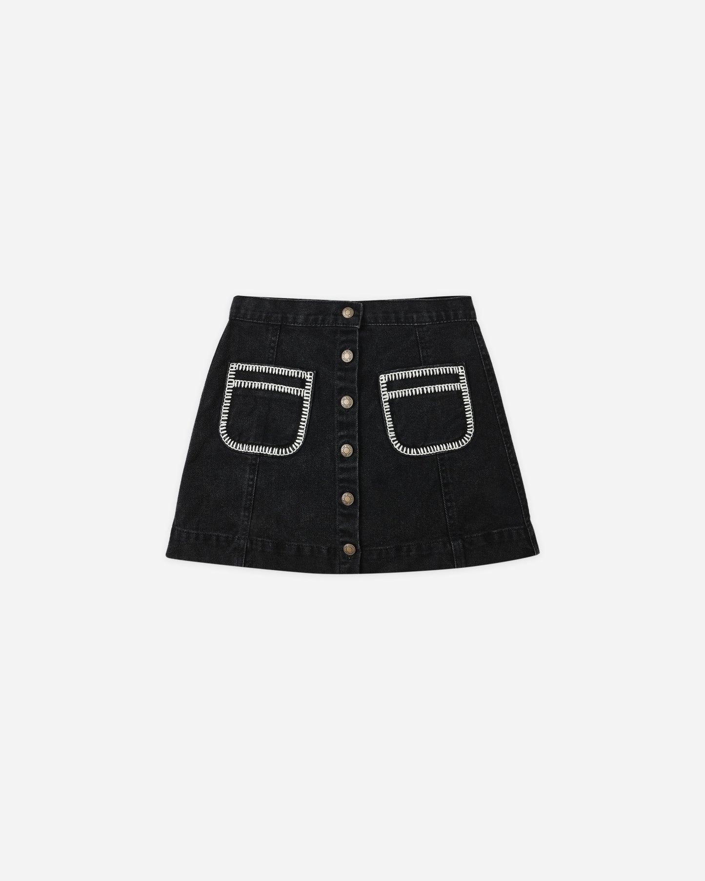 Black Denver Mini Skirt
