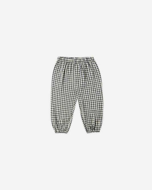 Parachute Navy Check Pants
